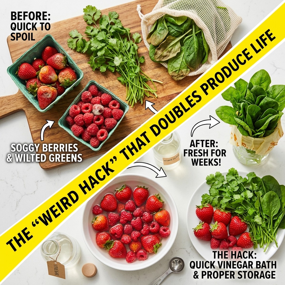 The Unconventional Hack That Extends Produce Freshness