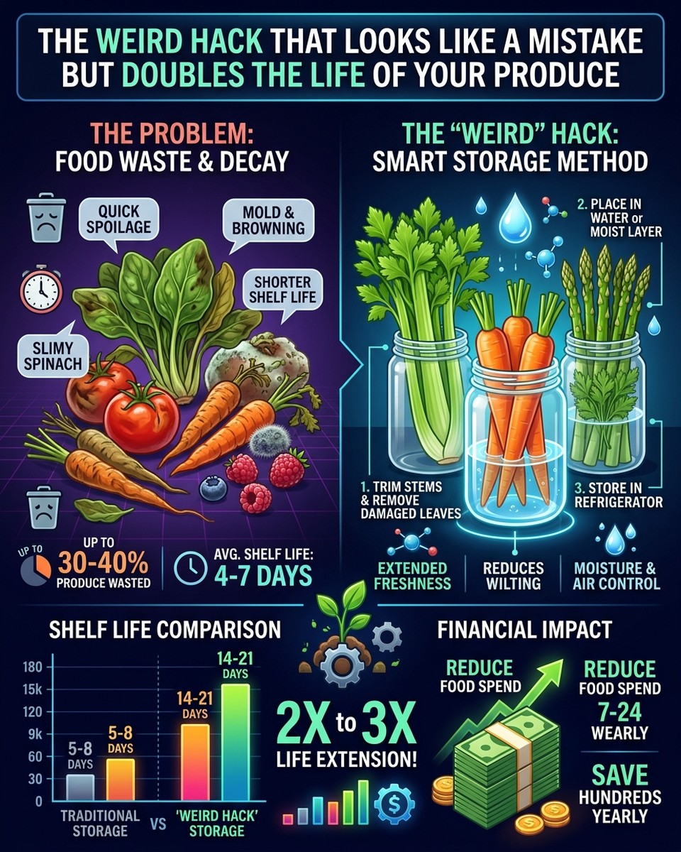 A Counter-Intuitive Method to Double Your Produce Life