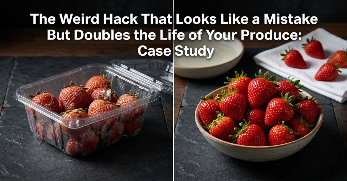 Case Study — The Weird Hack That Looks Like a Mistake But Doubles the Life of Your Produce