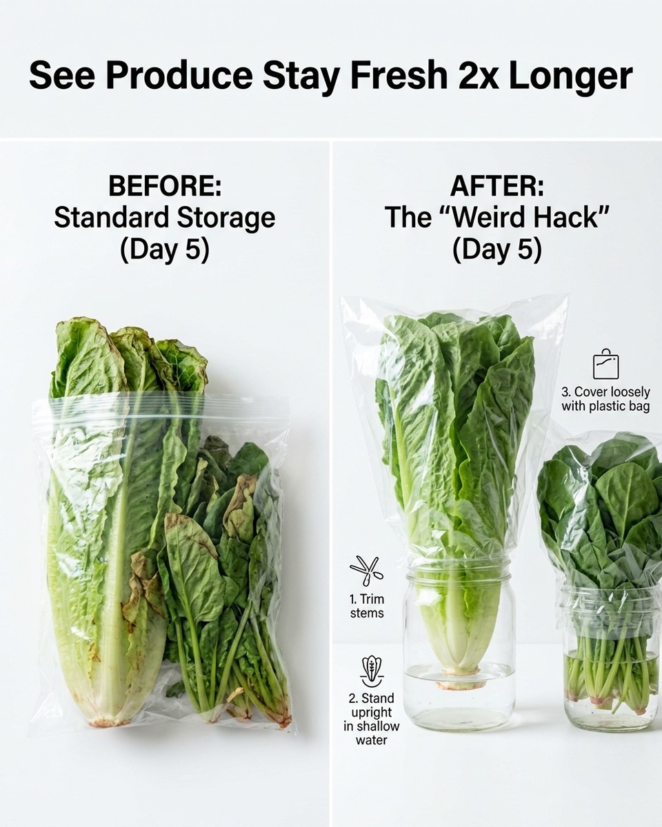 A Simple Storage Method That Doubles Produce Life and Reduces Waste